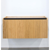 Adema Holz meuble sous vasque 100cm 1 tiroir sans poignée bois caramel SW773955