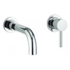 Adora Fusion 2 gats inbouw wastafelkraan chroom SW20957 Adora Fusion 2 gats inbouw wastafelkraan chroom SW20957