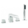 Adora Planet Robinet de bain sur gorge 4 trous chrome SW20978 Adora Planet Robinet de bain sur gorge 4 trous chrome SW20978