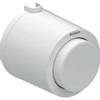 Geberit Type01 plaque de commande avec commande frontale pour WC 9,5x9,5cm blanc GA15443