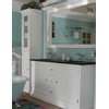 Van Heck Traditional Set de meubles avec Miroir 162x91x55cm 3 tiroirs 2 portes 3 trous pour robinetterie Bois massif et quelques parties MDF granit aiguisé SW27801 Van Heck Traditional Set de meubles avec Miroir 162x91x55cm 3 tiroirs 2 portes 3 trous pour robinetterie Bois massif et quelques parties MDF granit aiguisé SW27801