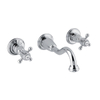 Van Heck Traditional de Luxe Wandmengkraan Chroom SW27914 Van Heck Traditional de Luxe Wandmengkraan Chroom SW27914