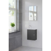 Bruynzeel Pocco Fonteinmeubelset 41x50x22cm met spiegel grafiet GA11855 Bruynzeel Pocco Fonteinmeubelset 41x50x22cm met spiegel grafiet GA11855