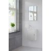 Bruynzeel Pocco Fonteinmeubelset 41x50x22cm met spiegel glans wit GA11857 Bruynzeel Pocco Fonteinmeubelset 41x50x22cm met spiegel glans wit GA11857