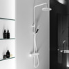 Hotbath Cobber Thermostatische StortDoucheset 3S. Handdouche Mat Wit SW440449 Hotbath Cobber Thermostatische StortDoucheset 3S. Handdouche Mat Wit SW440449