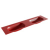 Mondiaz BIG small Fire solid surface inbouw wastafel 190cm dubbel SW434357 Mondiaz BIG small Fire solid surface inbouw wastafel 190cm dubbel SW434357