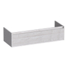 BRAUER Hope Wavy meuble sous-lavabo 120 1 tiroirs softclose - sans poignées - 2 découpes pour siphon - Forest Seashell SW1198926