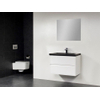 Saniclass New Future XXS Corestone badmeubel 80cm met spiegel wit SW47852 Saniclass New Future XXS Corestone badmeubel 80cm met spiegel wit SW47852
