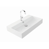 Thebalux lavabo Quadro 80cm céramique 1x cuve 1x trou de robinet SW717303