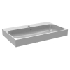 Bruynzeel Pinto Composiet wastafel 75x8x46cm 75x46 cm 1 kraangat wit GA11843 Bruynzeel Pinto Composiet wastafel 75x8x46cm 75x46 cm 1 kraangat wit GA11843