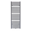 Rosani Polo handdoekradiator 60x134cm 724watt met middenaansluiting licht mat antraciet SW28037 Rosani Polo handdoekradiator 60x134cm 724watt met middenaansluiting licht mat antraciet SW28037