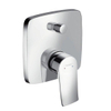 Hansgrohe Metris Set de finition pour mitigeur de baignoire encastré chrome GA43909 Hansgrohe Metris Set de finition pour mitigeur de baignoire encastré chrome GA43909