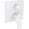 Hansgrohe VIVENIS Eengreeps badmengkraan - inbouw - met geïntegreerde zekerheidscombinatie EN1717 - mat wit SW647135