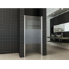 Wiesbaden Partly draaideur 70x200 links met profiel 8mm NANO coating glas met gedeeltelijk mat glas aluminium profiel zilver SW28260 Wiesbaden Partly draaideur 70x200 links met profiel 8mm NANO coating glas met gedeeltelijk mat glas aluminium profiel zilver SW28260