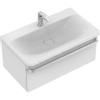 Ideal Standard Tonic II meubelwastafel met kraangat zonder overloop 81.5x49cm Ideal Plus wit 0185596 Ideal Standard Tonic II meubelwastafel met kraangat zonder overloop 81.5x49cm Ideal Plus wit 0185596