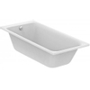 Ideal Standard Tonic II kunststof bad acryl rechthoekig met overloop vulling 180x75x49cm incl. af en overloopgarnituur zonder poten wit 0185664 Ideal Standard Tonic II kunststof bad acryl rechthoekig met overloop vulling 180x75x49cm incl. af en overloopgarnituur zonder poten wit 0185664