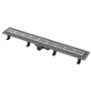 Elegance douchegoot lengte 85cm inbouwdiepte 7,5 tot 11cm kunststof grijs SW29310 Elegance douchegoot lengte 85cm inbouwdiepte 7,5 tot 11cm kunststof grijs SW29310