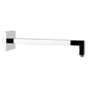 Hotbath Mate Wandarm verzwaard 35cm geborsteld nikkel SW22889 Hotbath Mate Wandarm verzwaard 35cm geborsteld nikkel SW22889