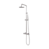 Brauer Brushed Edition stortdoucheset diameter 20cm met staafhanddouche geborsteld nikkel PVD SW374395 Brauer Brushed Edition stortdoucheset diameter 20cm met staafhanddouche geborsteld nikkel PVD SW374395