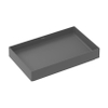 Hansgrohe Xuniva opzetwaskom - 65x40x12cm - rond - slate matt (grijs) SW1413685