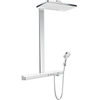 Hansgrohe Rainmaker Select 460 2jet showerpipe EcoSmart: met Showertablet Select 700 opb. douchekraan thermostatisch met met Raind. Select S 120 3jet handdouche en hoofddouche 2jet wit/chroom SW29044 Hansgrohe Rainmaker Select 460 2jet showerpipe EcoSmart: met Showertablet Select 700 opb. douchekraan thermostatisch met met Raind. Select S 120 3jet handdouche en hoofddouche 2jet wit/chroom SW29044