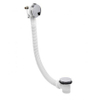 Crosswater combinaison de remplissage de baignoire avec bonde clic-clac prolongée 100cm chrome SW31385
