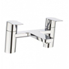 Crosswater Zero Two Mitigeur bain sur gorge 22.5x13cm avec bec 16.4cm chrome SW31349 Crosswater Zero Two Mitigeur bain sur gorge 22.5x13cm avec bec 16.4cm chrome SW31349