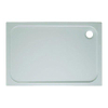 Crosswater Shower Tray douchebak 80x160x4.5cm exclusief afvoer 90mm met antikalkbehandeling stone resin wit SW31266