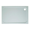 Crosswater Shower Tray receveur de douche - 120x70cm - rectangulaire - stone résin - vidage 90mm - blanc SW31075