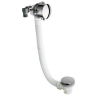Crosswater Bath Fill bonde de vidage 90cm prolongé 52mm avec bonde clic clac et système vidage remplissage et trop-plein SW31275