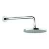 Crosswater Fusion pomme de douche 20cm ronde avec bras de douche mural chrome SW31216