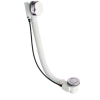 Crosswater Bath Wast vidange de baignoire 100cm rallongée incluant clapet chromé SW31004