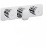 Crosswater Dial Robinet de bain thermostatique vertical avec 2 boutons et inverseur chrome SW30954 Crosswater Dial Robinet de bain thermostatique vertical avec 2 boutons et inverseur chrome SW30954