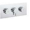 Crosswater Dial douchekraan horizontaal met2 knoppen en omstel chroom SW30918 Crosswater Dial douchekraan horizontaal met2 knoppen en omstel chroom SW30918