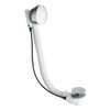 Crosswater Bath Wast bonde de vidage baignoire clic clac avec trop-plein 52 et 90mm chrome SW30906 Crosswater Bath Wast bonde de vidage baignoire clic clac avec trop-plein 52 et 90mm chrome SW30906