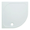 Crosswater Showertray Shower Tray douchebak - 80x80x4.5cm kwartrond - wit SW30894