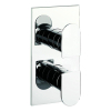 Crosswater Planet Set de finition avec mitigeur encastré thermostatique SW30866 Crosswater Planet Set de finition avec mitigeur encastré thermostatique SW30866