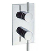 Adora Fusion inbouw douchekraan 2 knoppen thermostatisch verticaal chroom SW30852 Adora Fusion inbouw douchekraan 2 knoppen thermostatisch verticaal chroom SW30852