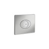 Grohe bedieningsplaat Rapid SL dual flush horizontaal mat chroom 0729125 Grohe bedieningsplaat Rapid SL dual flush horizontaal mat chroom 0729125