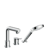 Hansgrohe Talis s afdekset 3 gats badrandcombinatie chroom SW31793 Hansgrohe Talis s afdekset 3 gats badrandcombinatie chroom SW31793
