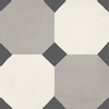 SAMPLE Ceralto Gravo Urban Carreau décoratif 20x20cm 8,3mm grès cérame 8 côtés noir SW913127