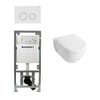 Villeroy en boch Subway 2.0 Inbouwset met wandclosetpot wit soft close zitting afdekplaat sigma20 wit SW32460 Villeroy en boch Subway 2.0 Inbouwset met wandclosetpot wit soft close zitting afdekplaat sigma20 wit SW32460