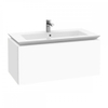 Villeroy en Boch Legato wastafelonderbouwkast met LED verlichting met 1 lade voor wastafel Legato 100x50x42.5cm mat wit 1025369 Villeroy en Boch Legato wastafelonderbouwkast met LED verlichting met 1 lade voor wastafel Legato 100x50x42.5cm mat wit 1025369