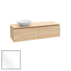 Villeroy en Boch Legato wastafelonderbouwkast met LED verlichting met 3 laden voor wastafel Subway 2.0 140x50x38cm glans wit 1025406 Villeroy en Boch Legato wastafelonderbouwkast met LED verlichting met 3 laden voor wastafel Subway 2.0 140x50x38cm glans wit 1025406
