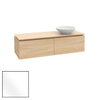 Villeroy en Boch Legato wastafelonderbouwkast met 3 laden voor wastafel Subway 2.0 160x50x38cm glans wit 1025418 Villeroy en Boch Legato wastafelonderbouwkast met 3 laden voor wastafel Subway 2.0 160x50x38cm glans wit 1025418