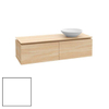 Villeroy en Boch Legato wastafelonderbouwkast met 3 laden voor wastafel Subway 2.0 160x50x38cm mat wit 1025421 Villeroy en Boch Legato wastafelonderbouwkast met 3 laden voor wastafel Subway 2.0 160x50x38cm mat wit 1025421