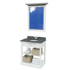 Van Heck Sanitaire de Paris Set meuble salle de bains 72x91x55cm bois massif et parties MDF blanc SW46971 Van Heck Sanitaire de Paris Set meuble salle de bains 72x91x55cm bois massif et parties MDF blanc SW46971