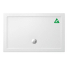 Crosswater Tray Douchebak walk - 140x90x3.5cm - met antislip acryl - wit SW30826