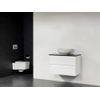 Saniclass New Future XXS Kos waskom badmeubel 80cm hoogglans zonder spiegel wit SW28170 Saniclass New Future XXS Kos waskom badmeubel 80cm hoogglans zonder spiegel wit SW28170