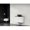 Saniclass New Future XXS Corestone13 waskom gehamerd badmeubel 80cm zonder spiegel wit SW28164 Saniclass New Future XXS Corestone13 waskom gehamerd badmeubel 80cm zonder spiegel wit SW28164